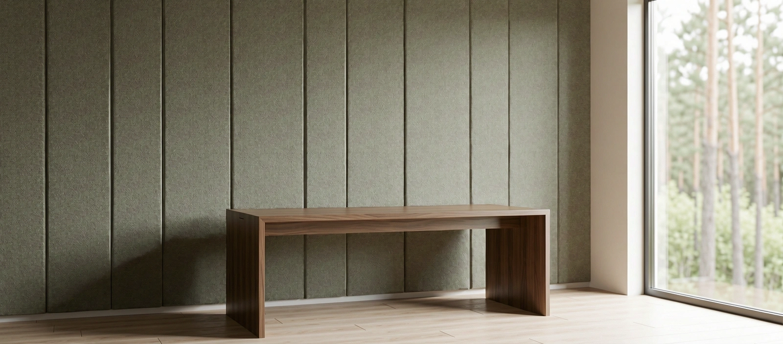 Minimalist sensory-optimized workspace